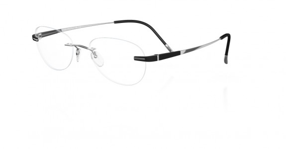 Silhouette Hinge C-1 7723 Eyeglasses, 6050 Silver