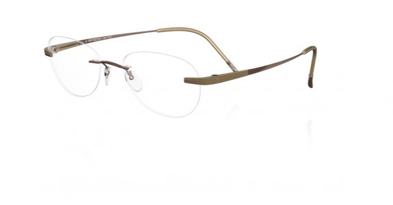 Silhouette Hinge C-1 7723 Eyeglasses, 6053 Brown