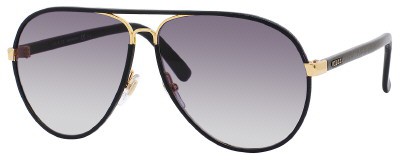 Gucci Gucci 2887/S Sunglasses, 0UZA(JJ) Black Leather