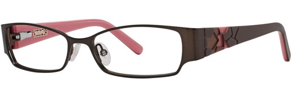 Kensie PUZZLE Eyeglasses, Brown
