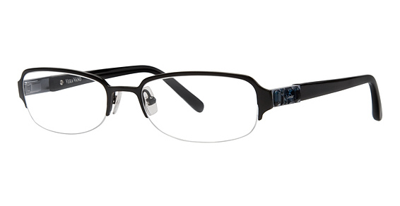 Vera Wang V040 Eyeglasses, BK Black Satin