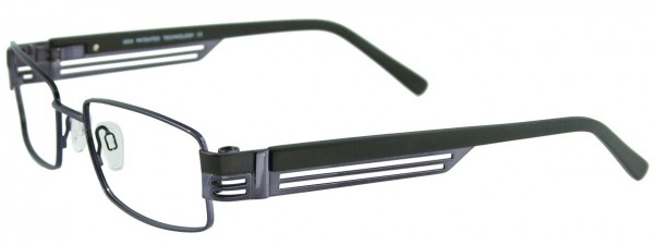 Takumi T9909 Eyeglasses, SATIN NAVY AND BLACK
