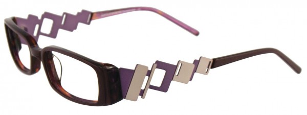 EasyClip EC164 Eyeglasses, PLUM