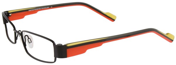 EasyClip EC155 Eyeglasses, BLACK