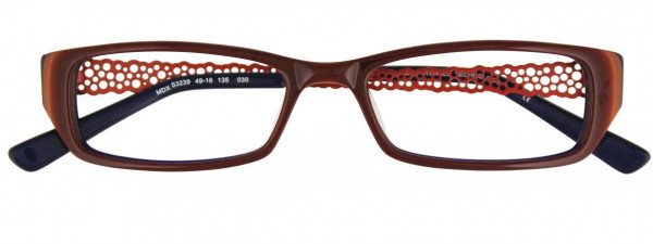 MDX S3239 Eyeglasses, 030 - Red & Navy