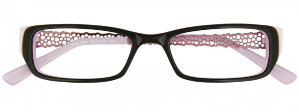 MDX S3239 Eyeglasses, 090 - Black & White & Lilac