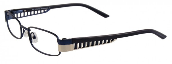 MDX S3226 Eyeglasses, NAVY AND SILVER