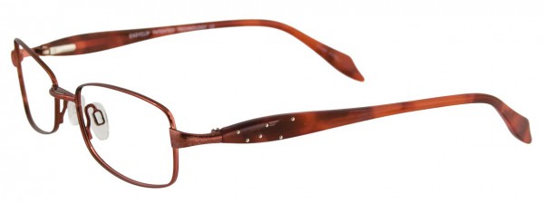 EasyClip EC157 Eyeglasses, SATIN BURGUNDY