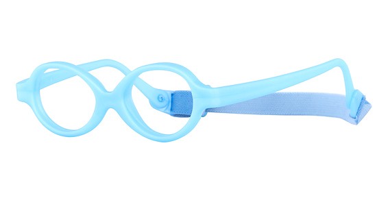 Miraflex Baby Zero2 Eyeglasses, EP Light Blue Pearl