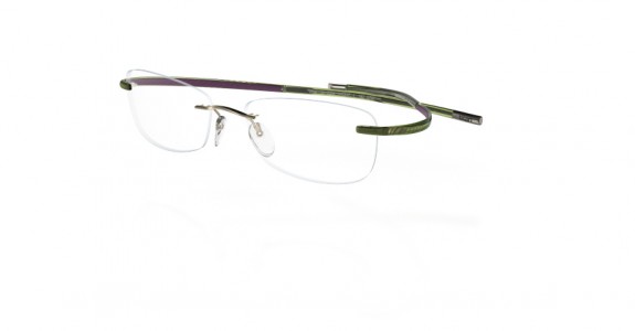 Silhouette SPX Art 6747 Eyeglasses, 6056 Green
