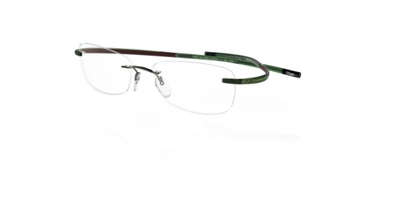 Silhouette SPX Art 6747 Eyeglasses, 6064 Green