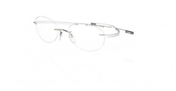 Silhouette SPX Art 7685 Eyeglasses, 6051 white matte
