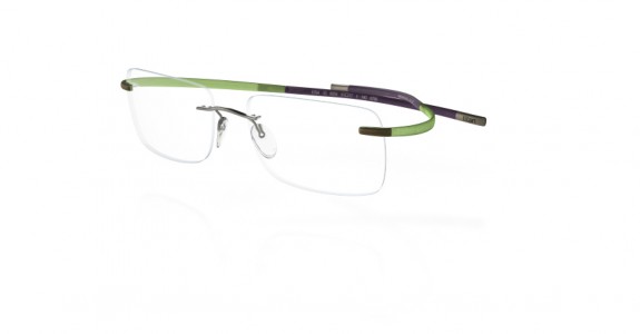 Silhouette SPX Art 7687 Eyeglasses, 6054 Green