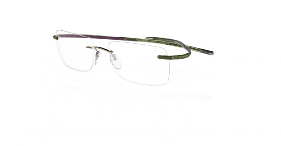 Silhouette SPX Art 7687 Eyeglasses, 6056 Green