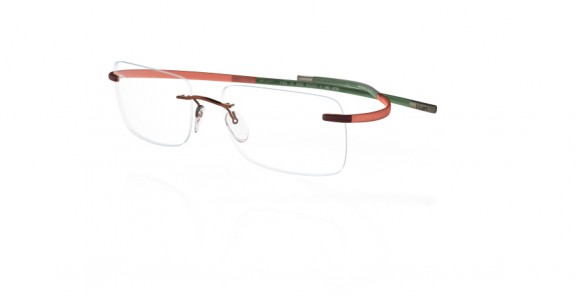Silhouette SPX Art 7687 Eyeglasses, 6057 Red