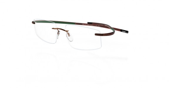 Silhouette SPX Art 7736 Eyeglasses, 6058 Red