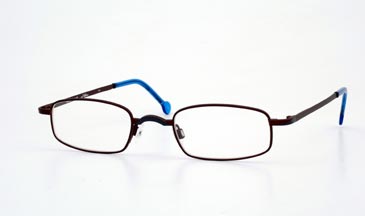 LA Eyeworks Cortez Eyeglasses, 871 Brown Velvet