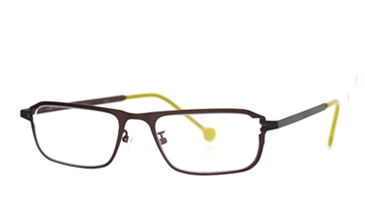LA Eyeworks Merce Eyeglasses, 823 Light Brown Matte