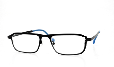 LA Eyeworks Merce Eyeglasses, 878 Black Matte