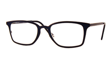 LA Eyeworks Nile Eyeglasses, 234 Midnite Blue W/brown