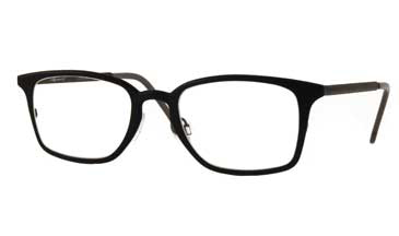 LA Eyeworks Nile Eyeglasses, 502M Black Zap Matte