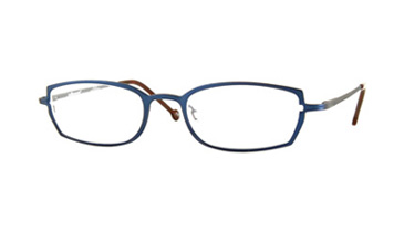LA Eyeworks Tingwald Eyeglasses, 561 Brighter Blue