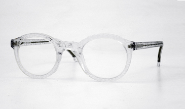 LA Eyeworks Drago Eyeglasses, 100E Crystal