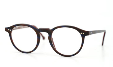 LA Eyeworks False Pie Eyeglasses, 163 Blue Flannel