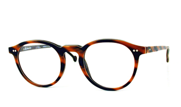 LA Eyeworks False Pie Eyeglasses, 168 Brown Flannel