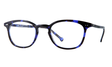 LA Eyeworks Gower Eyeglasses, 352 Royal Turtle