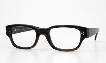 LA Eyeworks Hitch Eyeglasses, 612 Tortoise On Black