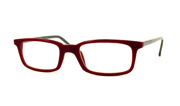 LA Eyeworks Shorty Eyeglasses, 235236 Burgundy