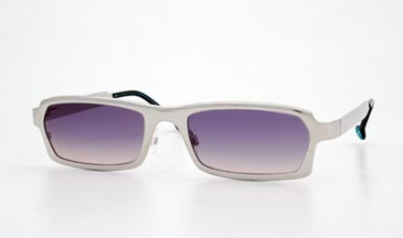 LA Eyeworks Moo House Sunglasses, 405 Palladium / Grey Gradient