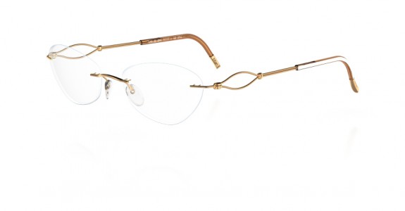 Silhouette Sensazione 6711 Eyeglasses, 6050 Gold