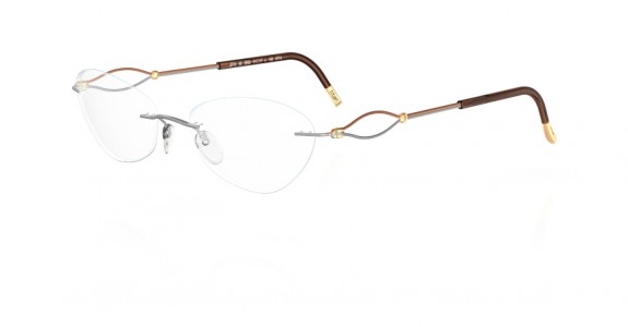 Silhouette Sensazione 6711 Eyeglasses, 6055 Brown