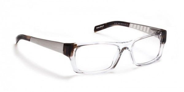 J.F. Rey JF1181 Eyeglasses, CRYSTAL /BROWN CUBISMO (1000)