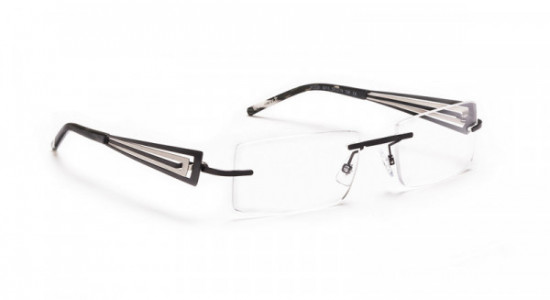 J.F. Rey JF2330 Eyeglasses, BLACK / BLACK & GREY (0010)