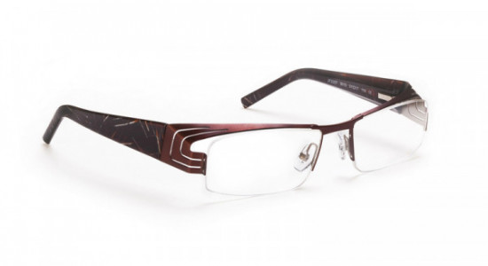 J.F. Rey JF2337 Eyeglasses, BROWN / SILVER (9010)