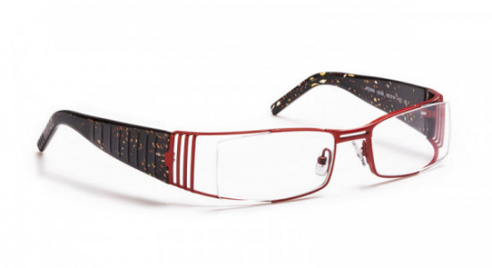 J.F. Rey JF2363 Eyeglasses, MATT RED / BLACK (3030)