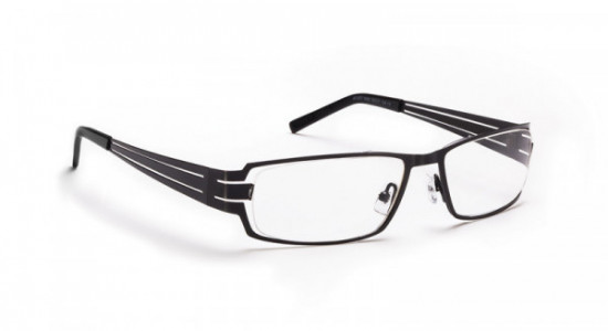 J.F. Rey JF2357 Eyeglasses, GLOSSY BLACK / SATIN BLACK (0000)