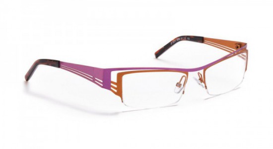 J.F. Rey JF2373 Eyeglasses, FUSHIA / BROWN OCRE (8293)