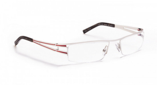 J.F. Rey JF2376 Eyeglasses, SILVER / RED (1030)