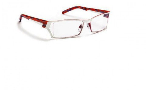 J.F. Rey JF2347 Eyeglasses, GLOSSY WHITE / ORANGE (1060)