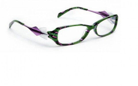 J.F. Rey GAELLE Eyeglasses, Green - Purple (4010)