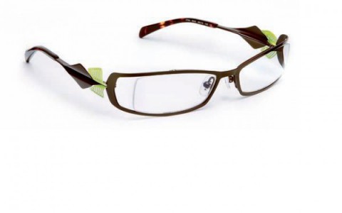 J.F. Rey GINA Eyeglasses, Dark Brown - Anise (9040)