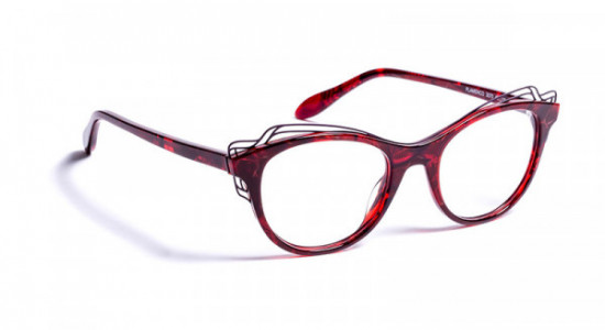 Boz by J.F. Rey FLAMENCO Eyeglasses, RED LACES/PURPLE (3070)
