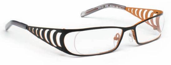 J.F. Rey DIS CA Eyeglasses, 0060 Black/Copper