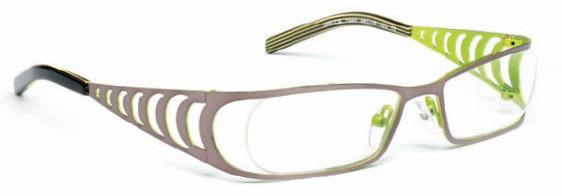 J.F. Rey DIS CA Eyeglasses, 1540 Silver/Anise