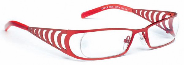 J.F. Rey DIS CA Eyeglasses, 3030 Red/Red