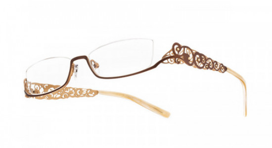 Boz by J.F. Rey ONYX Eyeglasses, Brown - Gilded (9250)